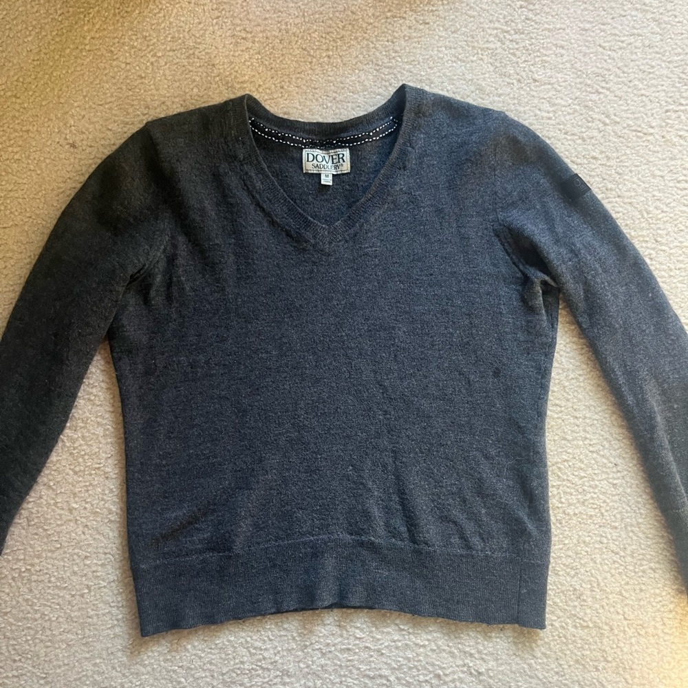 Charcoal Grey V-Neck sweater